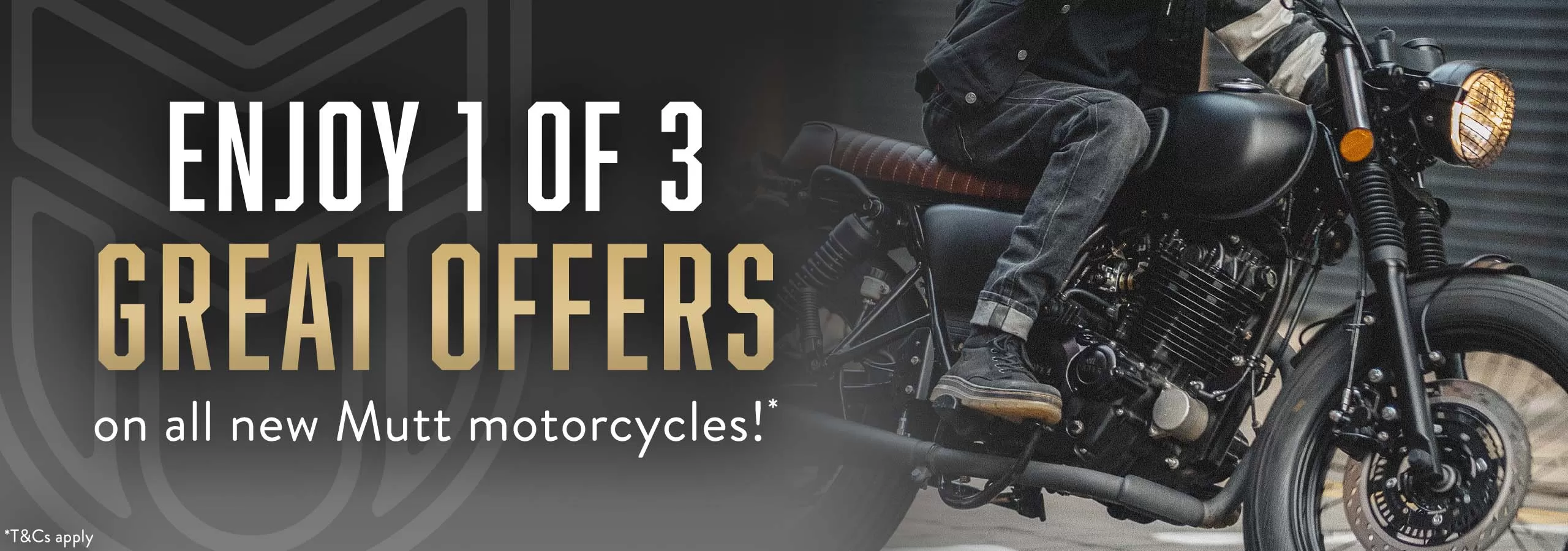 Mutt deals motorcycle finance