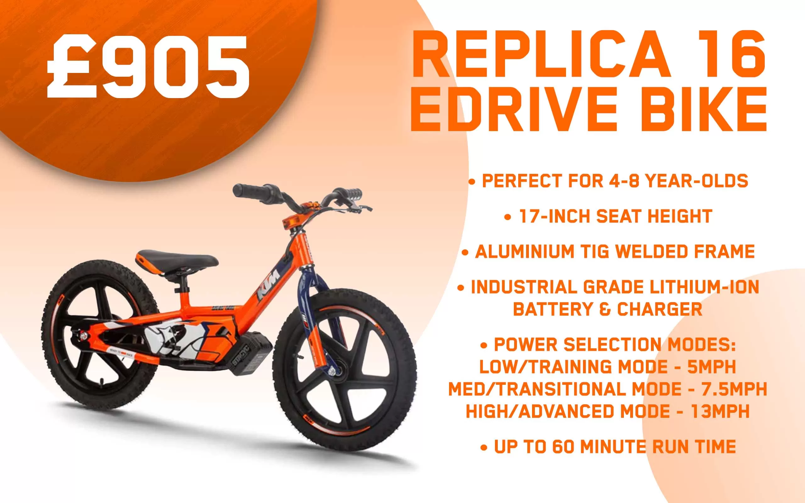 Ktm kids training sales bike