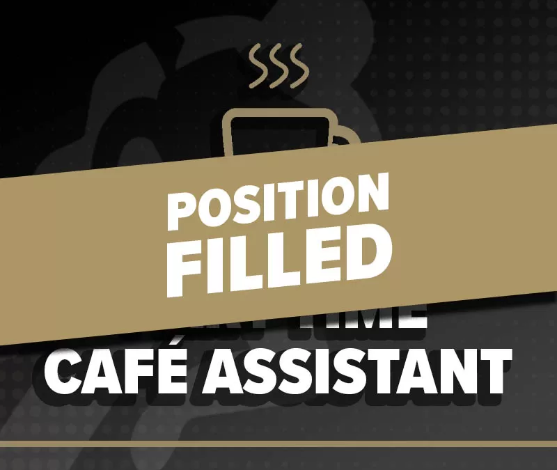 Part Time Café Assistant