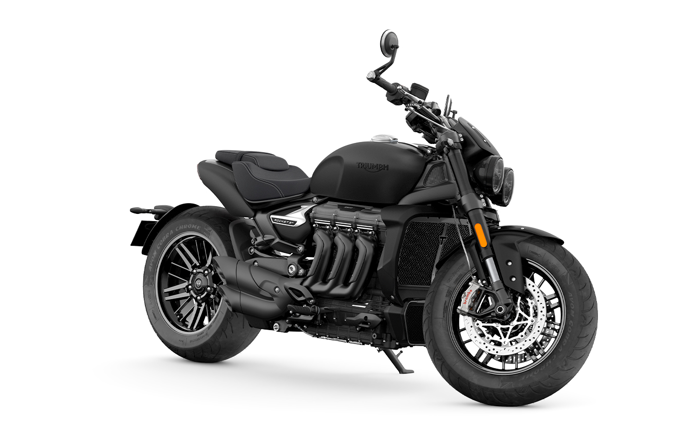 The Triumph Rocket 3 Black Edition