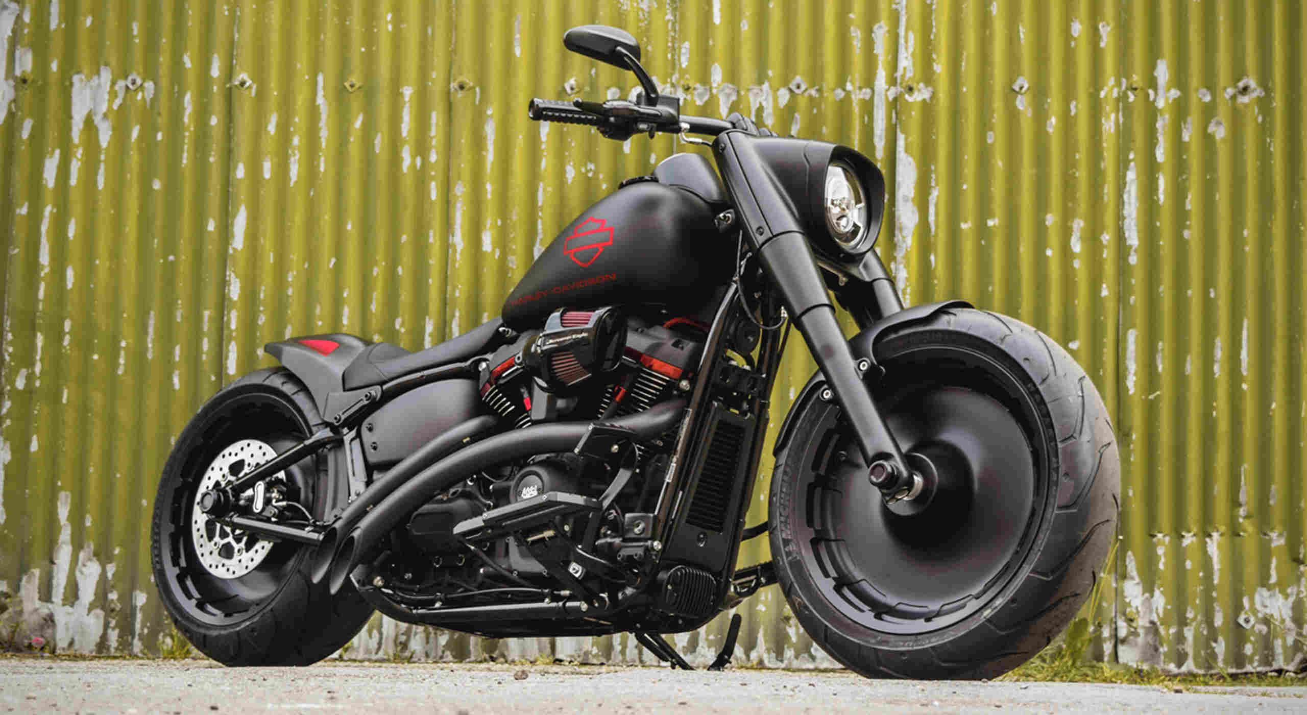 Custom Fat Boy Stealth