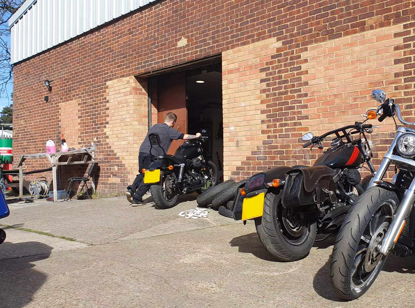 Harley-Davidson Originals Into the workshop