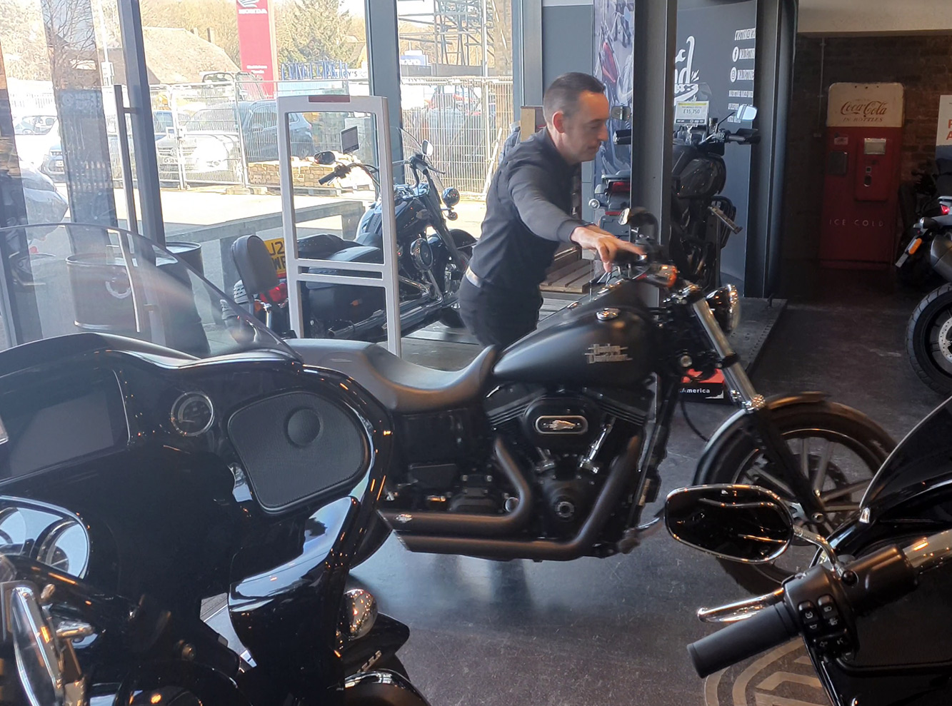 Harley-Davidson Originals into the showroom