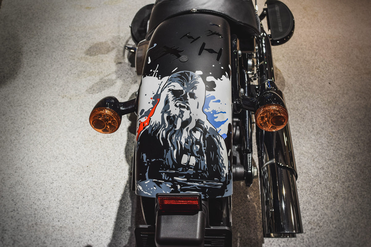 Custom Star Wars Softail Slim