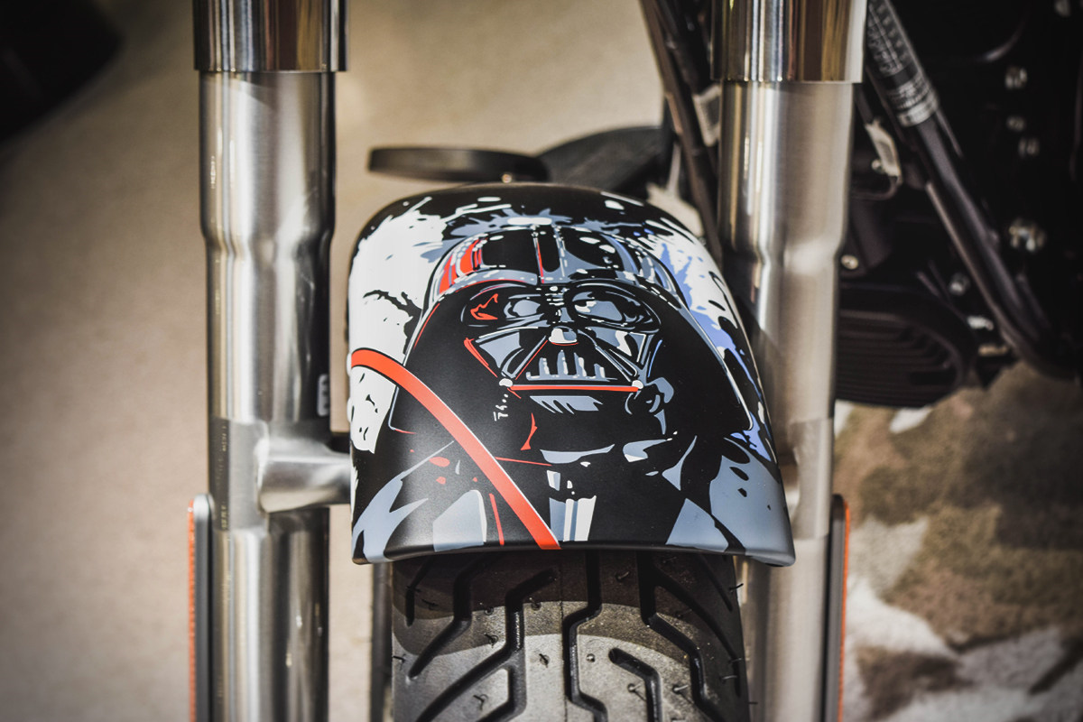 Custom Star Wars Softail Slim