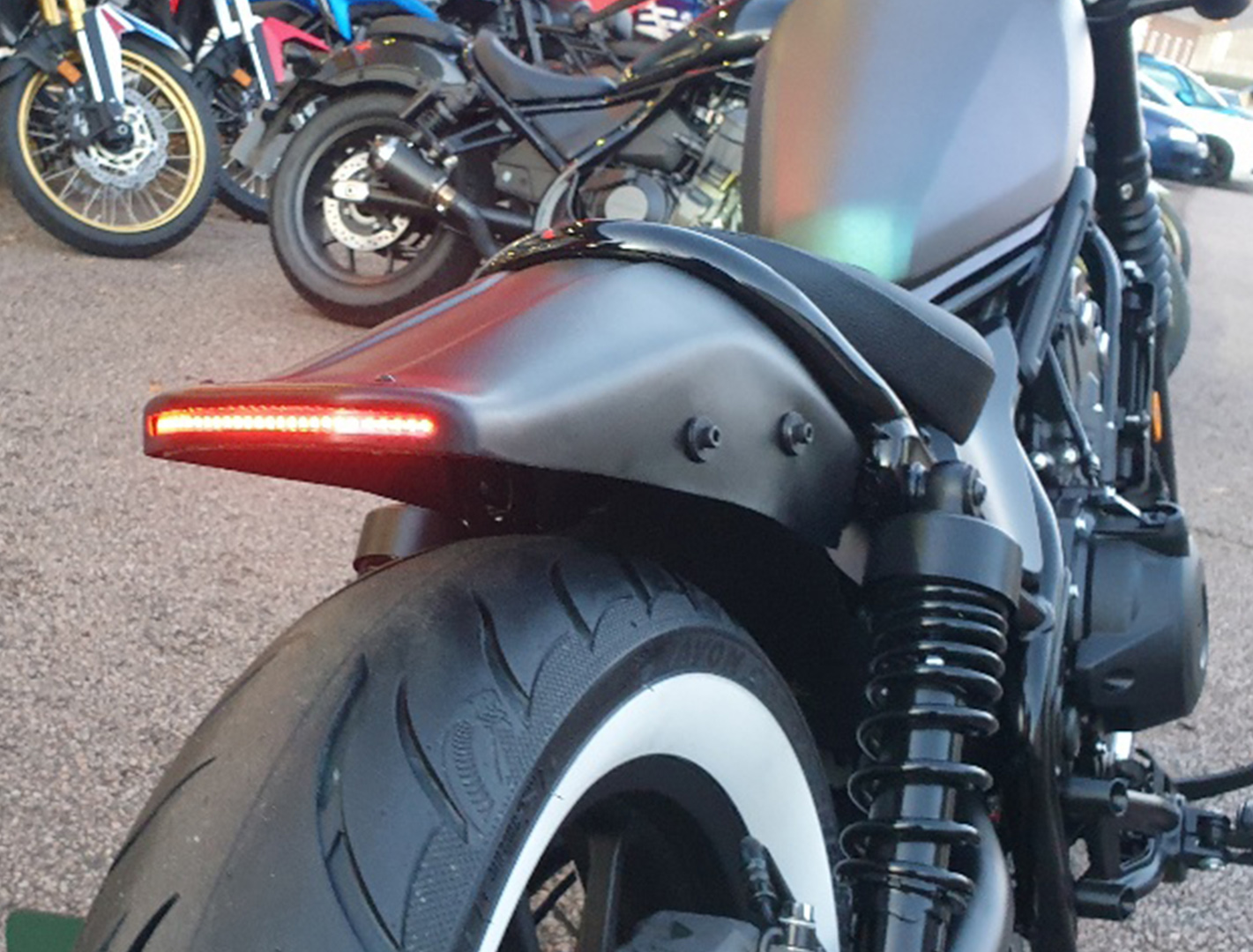 Honda CMX500 Rebel - Rock'Rebel Detail 2