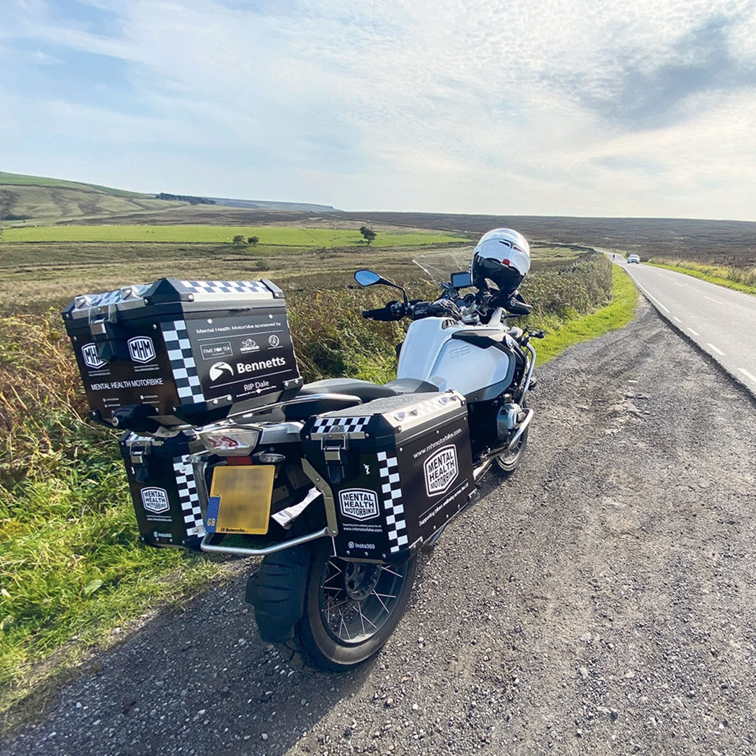 Mentalhealth motorbike - charity work photo 1