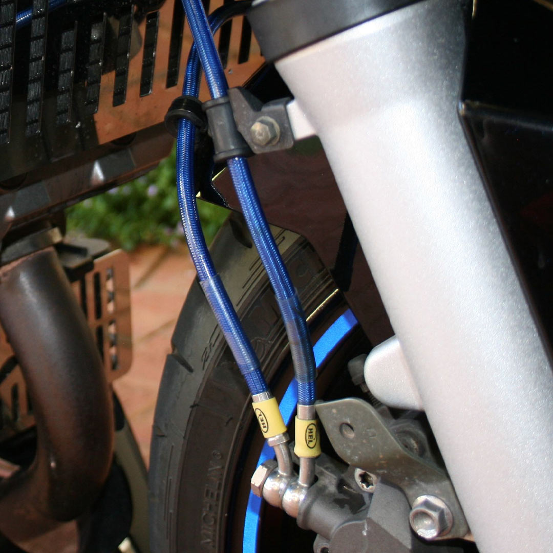 Laguna Motorcycles - Customisation Work - It's an investment - braided cables
