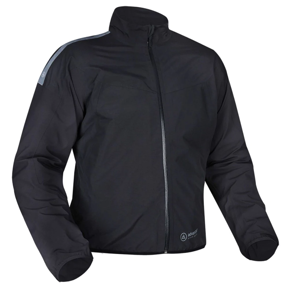 Oxford Black Rainseal Pro Jacket available at Laguna Motorcycles