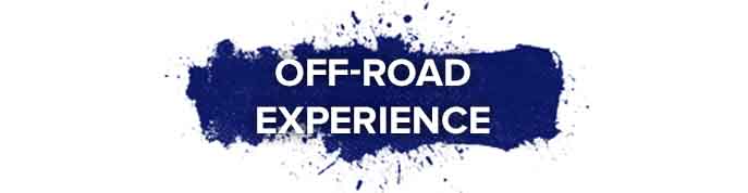 Off-road experience header