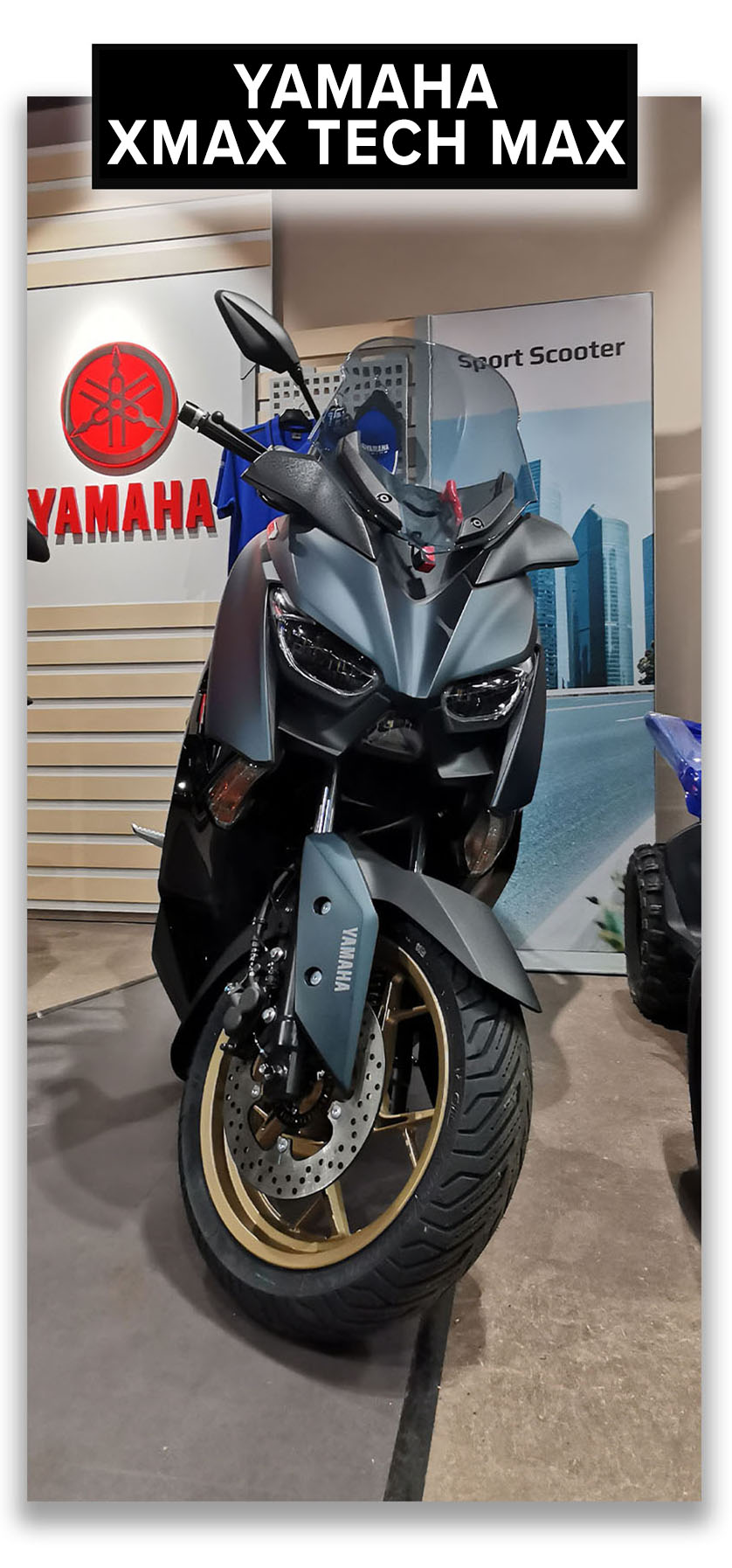 Yamaha Xmax 300 Tech Max available at Laguna Motorcycles in Maidstone.