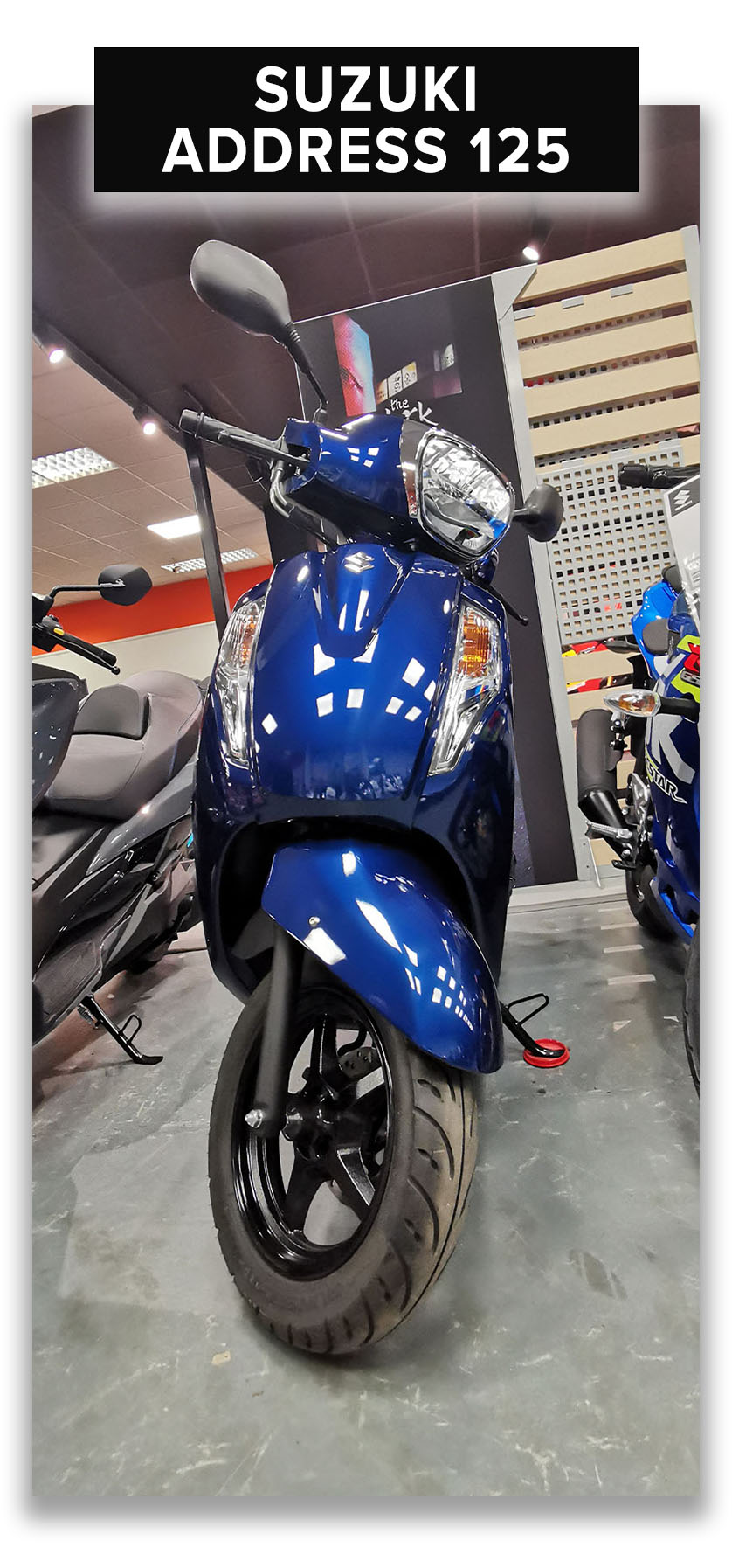 Suzuki Address 125 2023 now available at Laguna Motorcycles in Maidstone.